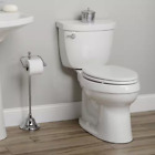 Bemis Toilet Seat Adjustable Slow Close Never Loosens Front Round White