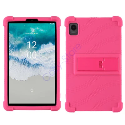 For Nokia T10 2022 8" Tablet Kids Silicone Portable Stand Shockproof Tablet Case - Image 1 of 4