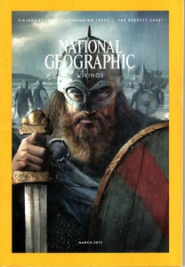 National Geographic März 2017 Wikinger mit Poster - Bild 1 von 4