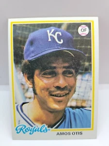 1978 Topps #490 Amos Otis "ROYALS" EX CONDITION - Picture 1 of 6