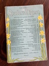 Vintage Readers Digest — May 1943 — Very Good Condition