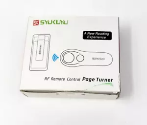 SK SYUKUYU RF Remote Control Page Turner for Kindle Reading Ipad Surface Comics, - Afbeelding 1 van 5