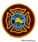Obsolete Taylor Texas Fire Dept Patch (Invp4736)