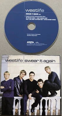 Swear It Again [Single] by Westlife CD 2000~Free Shipping Foto 1 de 2