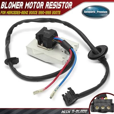 Heater Blower Motor Resistor for Mercedes-Benz 300CE 1990-1993 300TE 400E E320 - Image 1 of 4