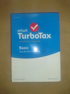 2015 Intuit TurboTax Basic Federal + E-File BRAND NEW FACTORY SEALED!!! - Image 1 of 3