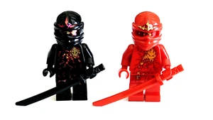 Lego Ninjago Cole NRG Kai NRG Minifigures Rise of the Snakes Spinners 9572 9591 - Picture 1 of 7