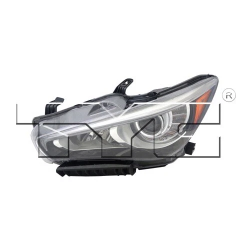 Headlight Assembly for Infiniti Q50 2014-2017, Left (Driver), Without Adaptive Foto 1 de 1