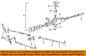 GM OEM 85-96 Blazer Steering Gear Linkage-Valve Assy 26046510 - Bild 1 von 1