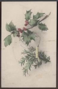 cartolina d'epoca-post card-AGRIFOGLIO - Bild 1 von 1