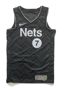 Kevin Durant Brooklyn Nets Nike Earned Edition Black Swingman Jersey Size Small - Picture 1 of 4