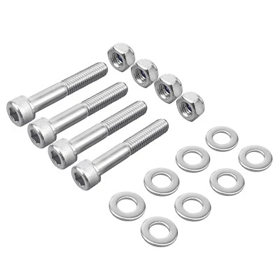 Front Shock Bolts Washers Nuts Kit For Yamaha Big Bear 350 Blaster 200 Moto 4 - Image 1 of 4