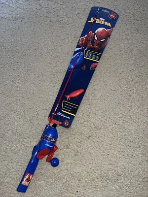 Shakespeare Marvel Spider-Man Fishing Combo 2' 6" Rod SPMANKIT 1465811 - Image 1 of 4