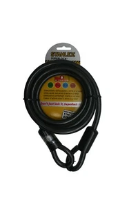 Stahlseil mit Schlaufen Stahlkabel Diebstahlschutz Sicherheitskabel Ø12mm 2m - Bild 1 von 2