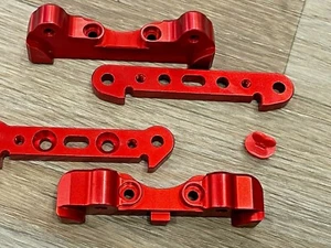 T6 ALUMINUM FRONT & REAR  Suspension Hanger 1/5 Arrma Outcast  8s  - Picture 1 of 3