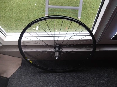 Mavic 117 mit Shimano XT Nabe. Die Steckachse ist neu, HR 26", schwarz, Centerl. - Bild 1 von 4