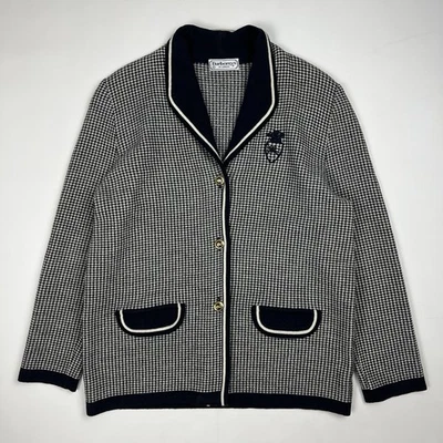 Cárdigan de lana Burberry vintage años 80 para mujer L Foto 1 de 4