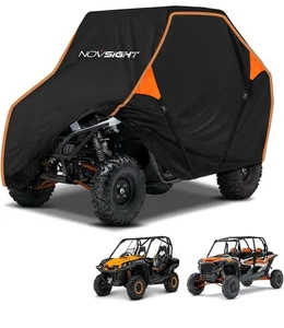 UTV Cover Waterproof Outdoor NOVSIGHT- 420D Oxford Cloth Windproof up to 126"L - Picture 1 of 11