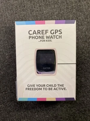 Caref Gator W0313 GPS Tracking Phone Watch Kids Smart Watch - Purple New - Image 1 of 3