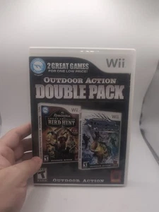 Outdoor Action Double Pack Nintendo Wii Complete in Box - Picture 1 of 3