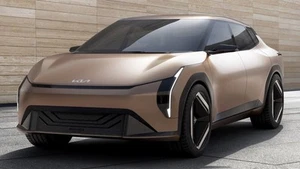 Insignia botón pin Kia Concept Ev4 Hd 2"X3" - Imagen 1 de 2