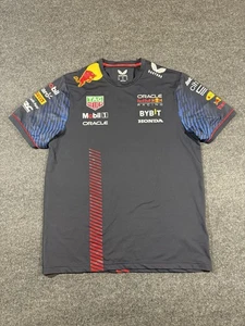 Red Bull Racing Shirt Mens Large F1 Formula 1 Castore Oracle Honda Bybit Tee - Picture 1 of 7