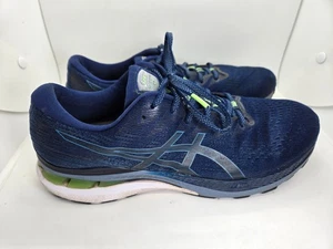 Asics Gel Kayano 28 Shoes Mens 10.5 Blue Running Athletic Long Distance Sneakers - Picture 1 of 8