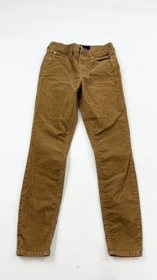 Gap 裤子女式 0 25R 牛仔棕色高腰通用打底裤灯芯绒弹力 — 第 1/4 张图片