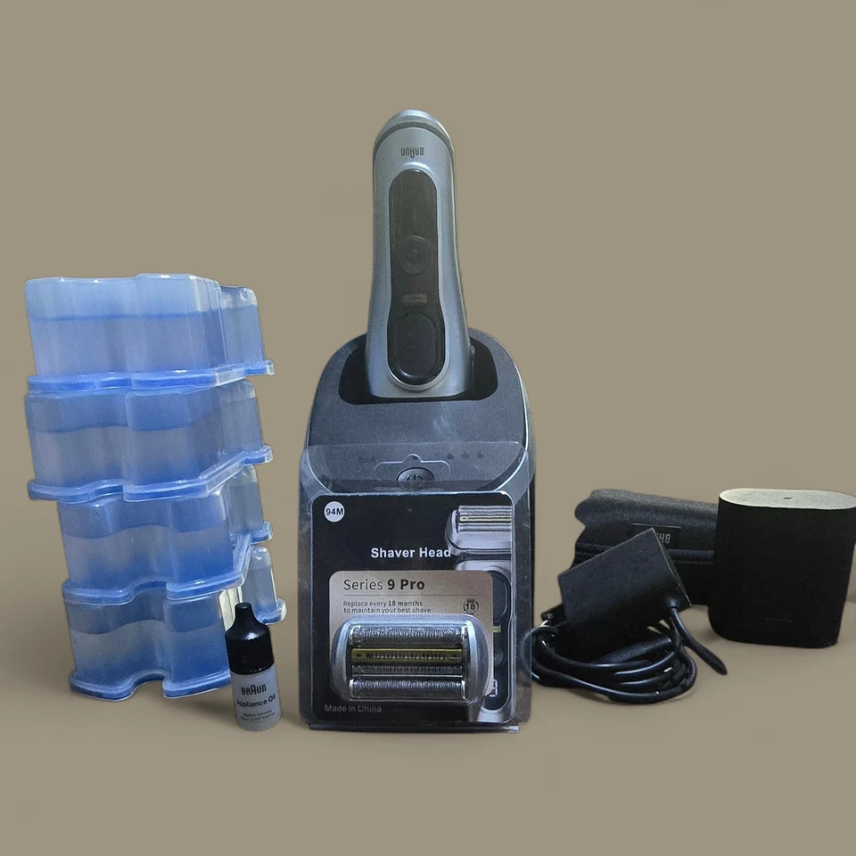 Kit de afeitado eléctrico Braun Series 9 PRO+ 9599cc Foto 1 de 4