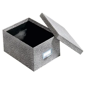 Globe-Weis Index Card File Box Black Agate 1000 Card Capacity (GLW 95 BLA) - Picture 1 of 1