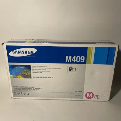 Samsung M409 MAGENTA Toner Cartridge CLT-M409S for CLP-310/315, CLX-3170/3175 - Image 1 of 4