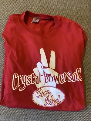 Camiseta Crystal Bowersox Talla L Elliston, Ohio Foto 1 de 2