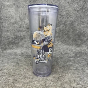 Vaso Walt Disney World 50 Aniversario Bóveda Retro Starbucks Venti 24oz - Imagen 1 de 9