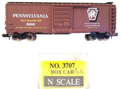 N Model Power 3707 40' Box Car Pennsylvania RR PRR #24062 - Image 1 of 3