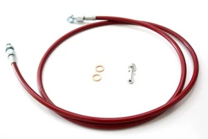 Braided Stainless Clutch Line Hose Fit 1992-2000 Honda Civic Acura Integra 94-00 - Picture 1 of 5