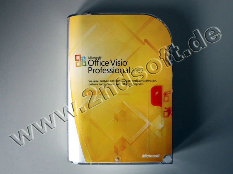 Visio 2007 Professional Vollversion, englisch - neu, SKU: D87-02785 - Bild 1 von 1
