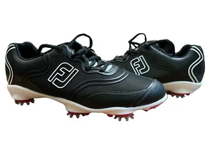 FootJoy ASPIRE Women’s Golf Shoes Black/Pink–Style #98897 Size 8.5 Women Golfer - Picture 1 of 11
