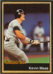 1991 Ballstreet Journal Card #17 Kevin Maas New York Yankees - Picture 1 of 2