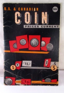 Vintage 1962-63 UNITED STATES & CANADIAN COIN PRICES CURRENT BOOK BOOKLET - Picture 1 of 10
