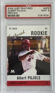 Albert Pujols 2004 Just Featured Preview #AP5 - PSA 9 - Cardinals MLB - Bild 1 von 2