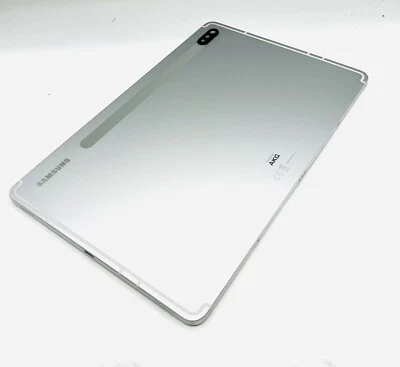 Originale Samsung Akkudeckel Backcover per Galaxy Scheda S6 T860 Wifi Argento - Immagine 1 di 2