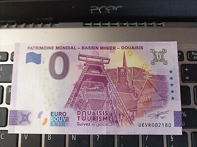 Billet Euro Souvenir 2022-2 Patrimoine Mondial Bassin Minier Douausis  • 4.47$