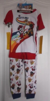 PAW PATROL PIJAMA PARA NIÑOS - 2 JUEGOS DE ROPA DE DORMIR DE ALGODÓN - PIJAMAS - TALLA 5T - NUEVO CON ETIQUETAS Foto 1 de 4