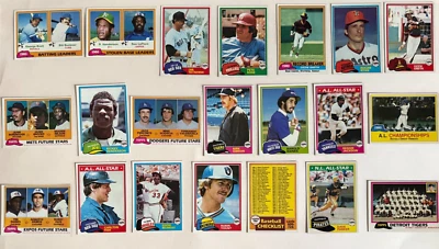 1981 Topps Baseball (1-360) Complete your set! 50% off offer. Free Shipping! - Image 1 of 2