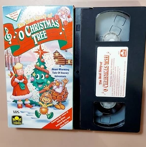 VHS  The Real Story Of O Christmas Tree  1991  Tested - Picture 1 of 2