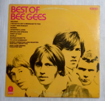 Bee Gees: Best Of Bee Gees 1969 ATCO SD-33-292 Sam Feldman Terre Haute Press очень хорошее состояние - - Изображение 1 из 4