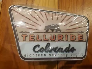 Paquete de 60 pegatinas de recuerdo Telluride Colorado 1876 perfectas para reventa - Imagen 1 de 1