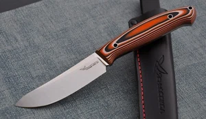 H12MF  Full Tang Outdoor JagdMesser  Yasniy Sokol Handarbeit HRC61   Лесник - Bild 1 von 17