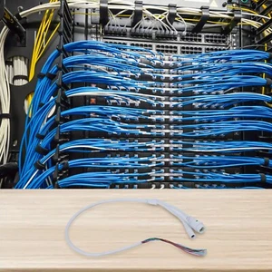 CCTV Network Cable For RJ45 +DC Female/Power For IP/Camera PCB Module Cable 70cm - Picture 1 of 12