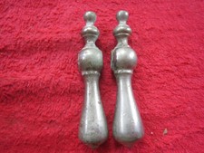 SET OF ANTIQUE VINTAGE, BRASS 3 1/2" FAUCET HANDLES